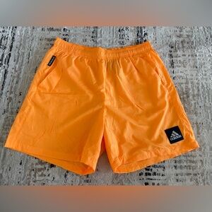 Adidas Yellow Gold Athletic Shorts